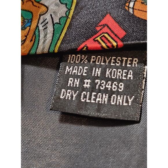 Gridiron Garfield Vintage Football Novelty Tie Paws Addiction - Picture 4 of 4